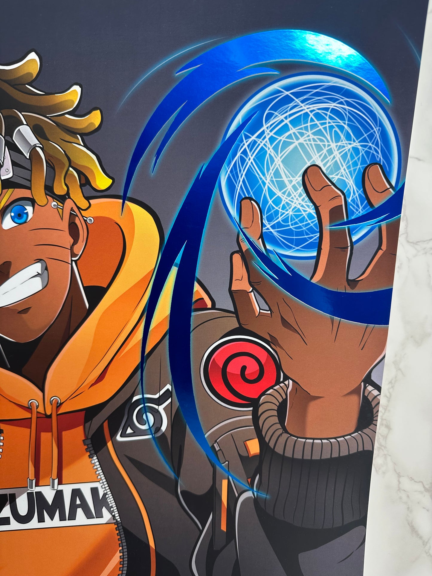 Black Naru Poster