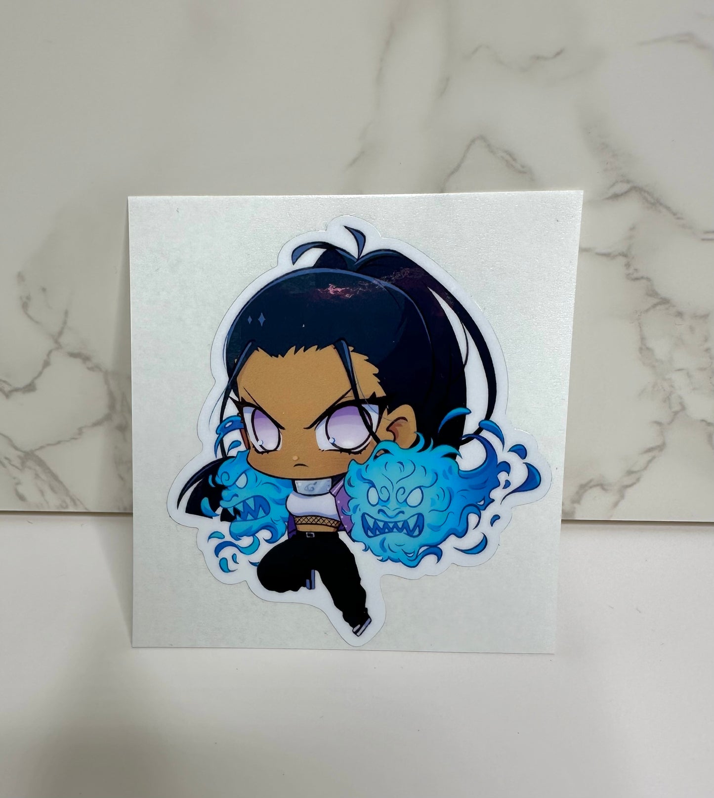 Mexican Shy Girl Sticker