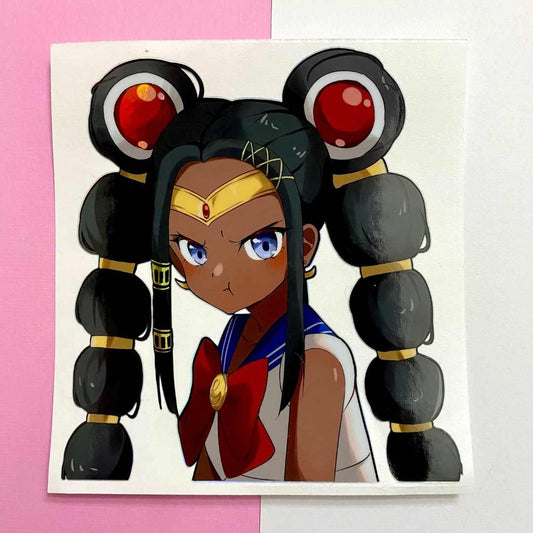 Black Sailor Moon Car Decal