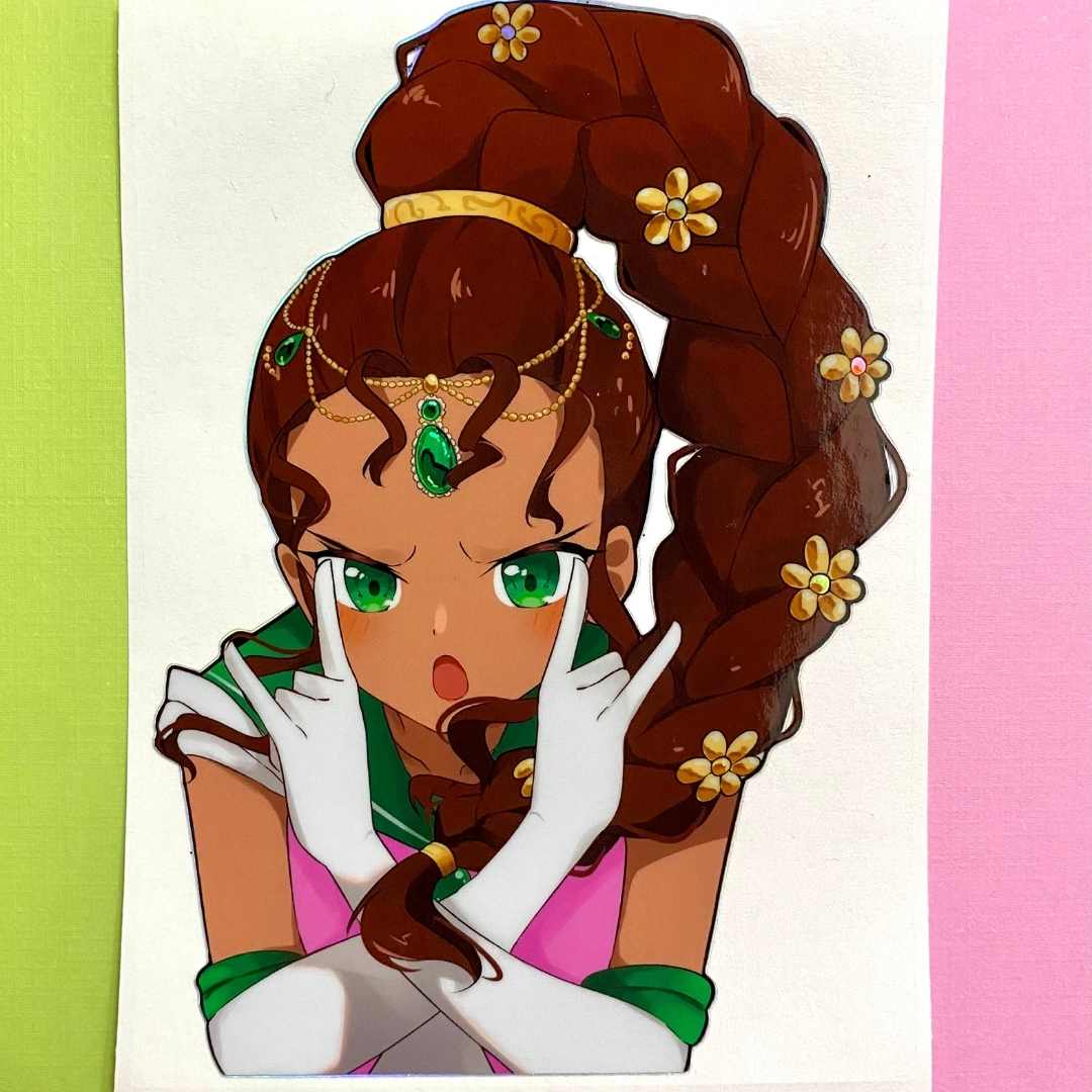 Desi Sailor Jupiter Car Decal