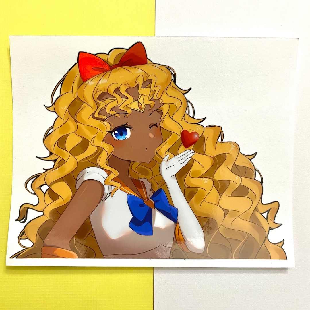Latina Sailor Venus Car Decal