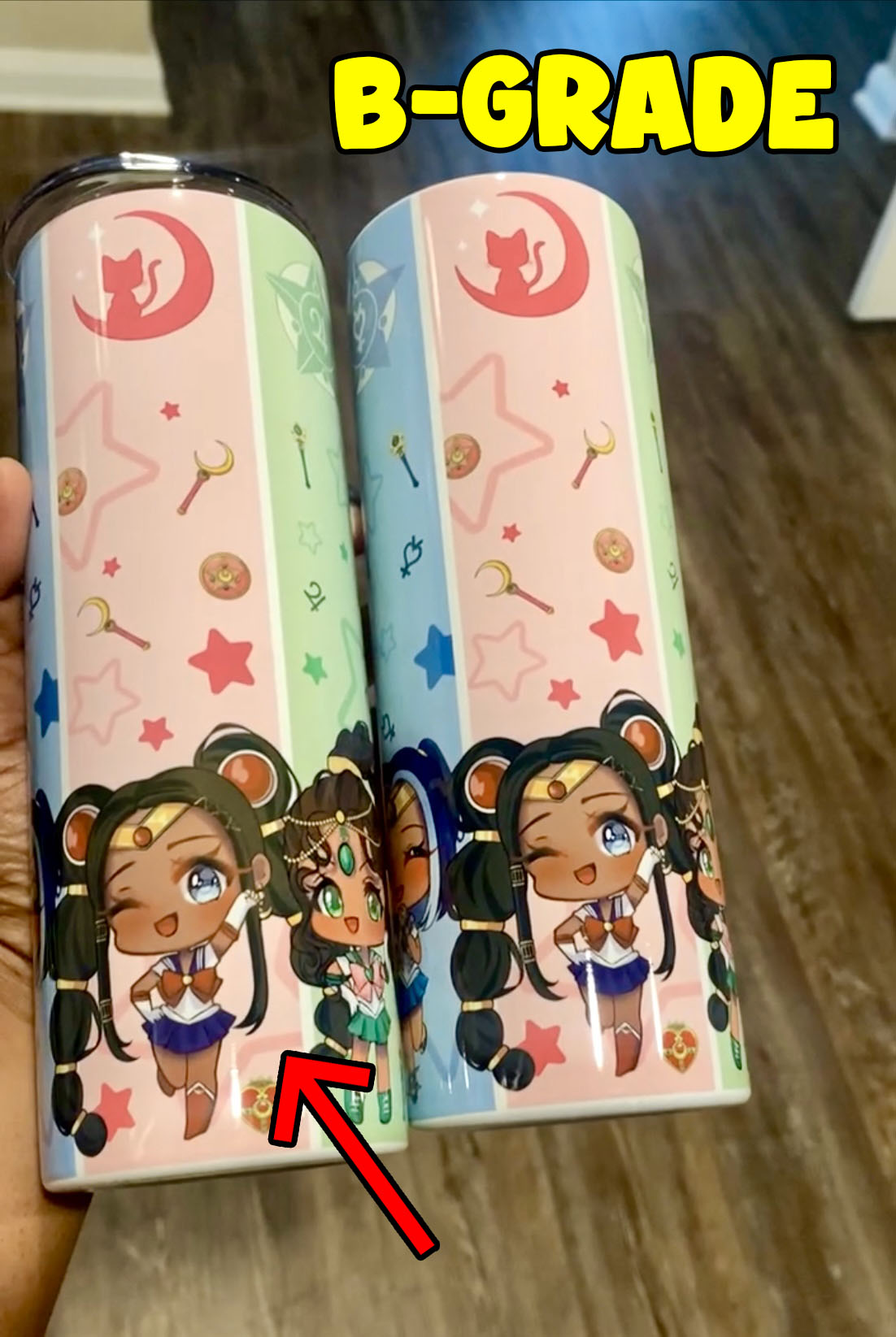 Melanated Pretty Guardians Tumbler