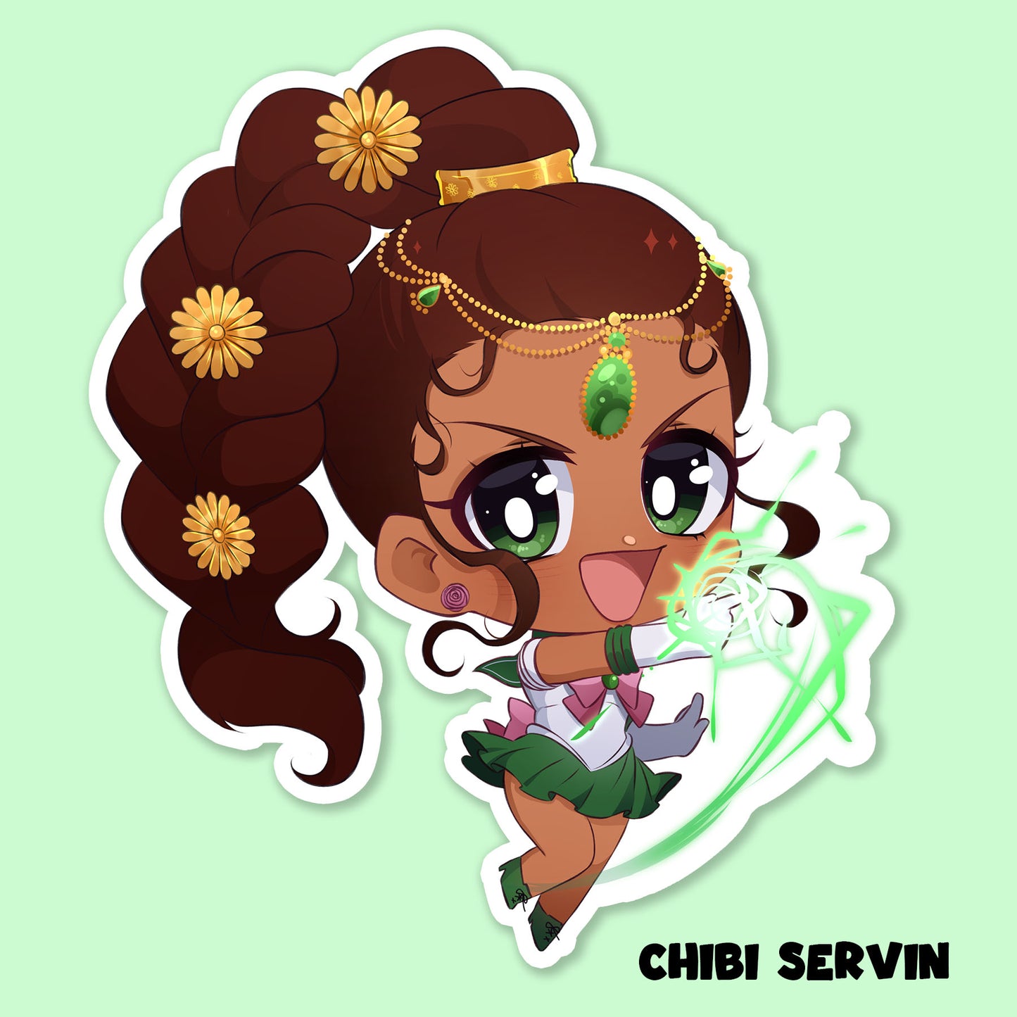 Desi Sailor Jupiter Sticker