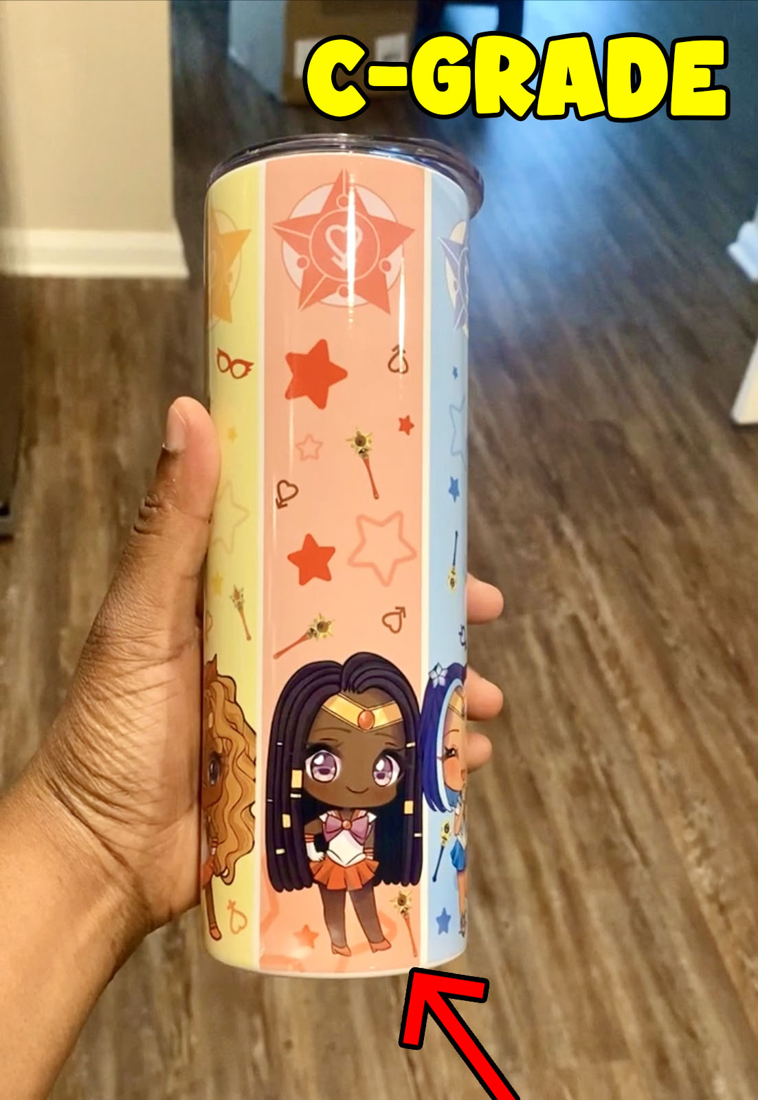 Melanated Pretty Guardians Tumbler