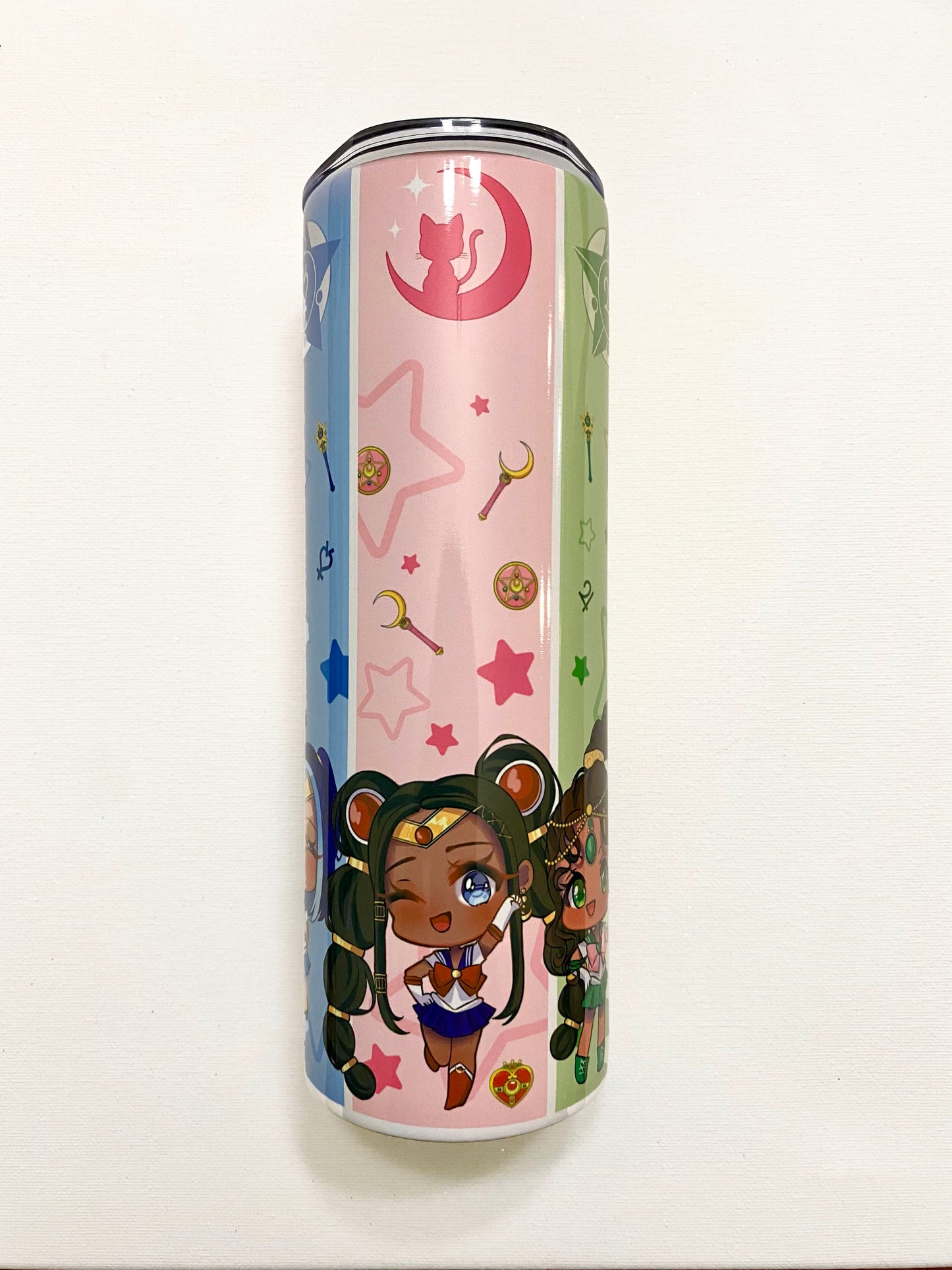 Melanated Pretty Guardians Tumbler