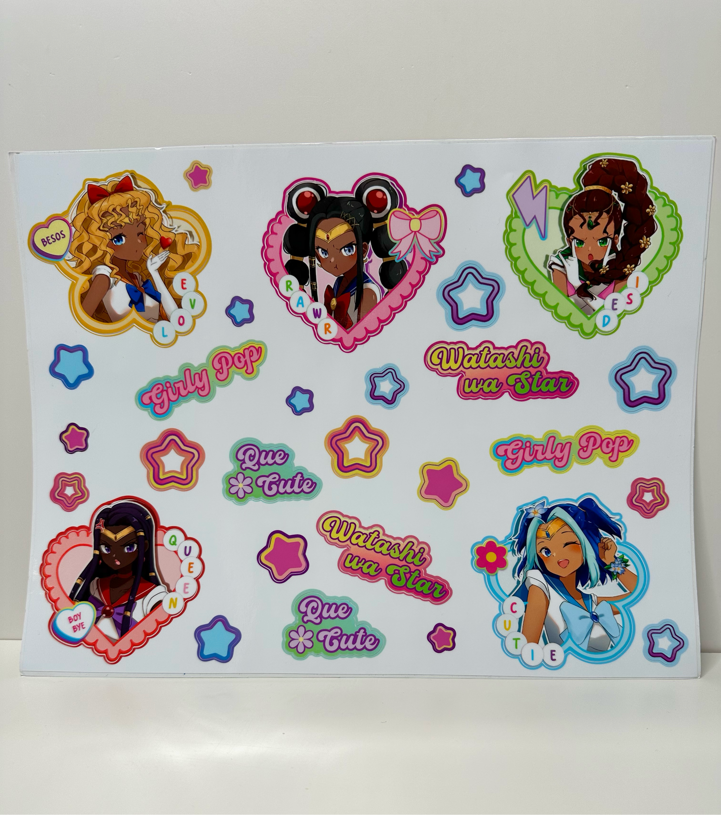 [Pre-Order] Sailor Guardians sticker sheet