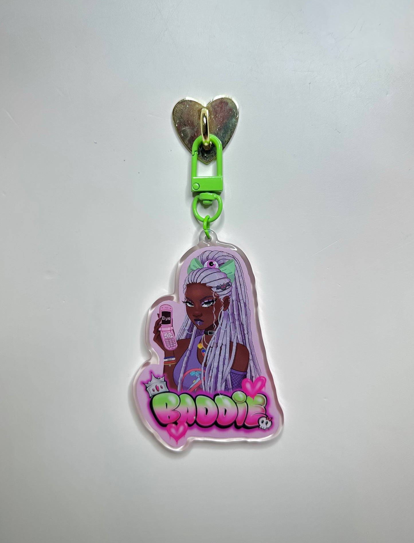 Kawaii goth Keychain bundle - Princess