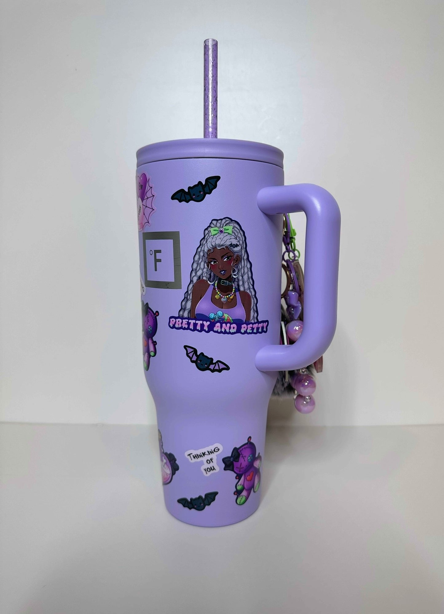 Kawaii Goth sticker sheet - Princess