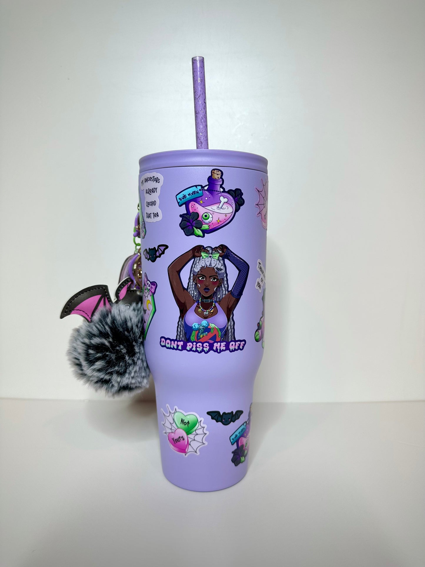 Kawaii Goth sticker sheet - Princess