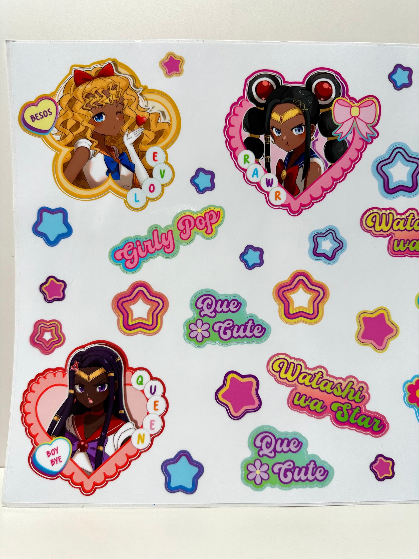 [Pre-Order] Sailor Guardians sticker sheet