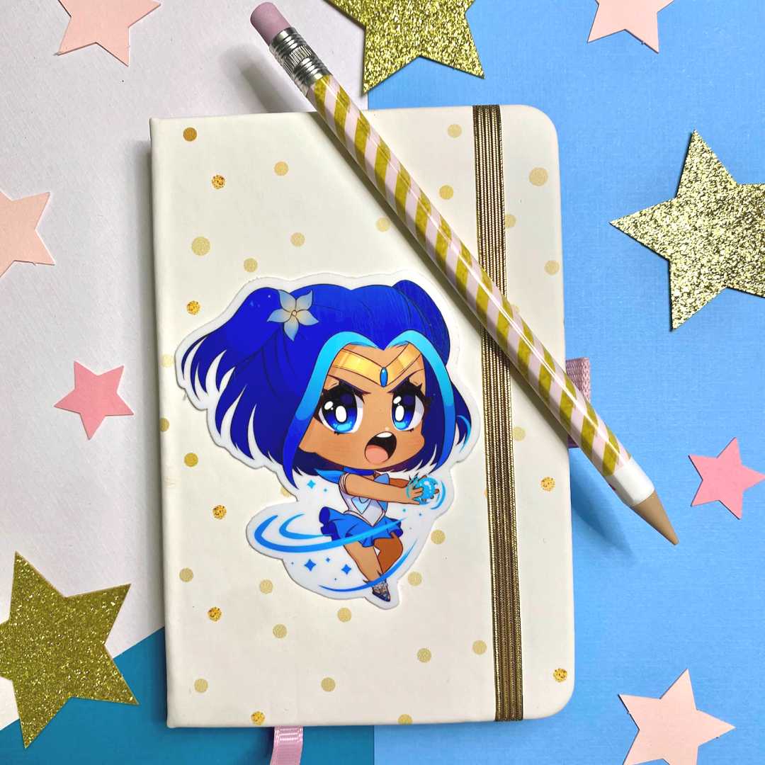 Pacific Islander Sailor Mercury Sticker