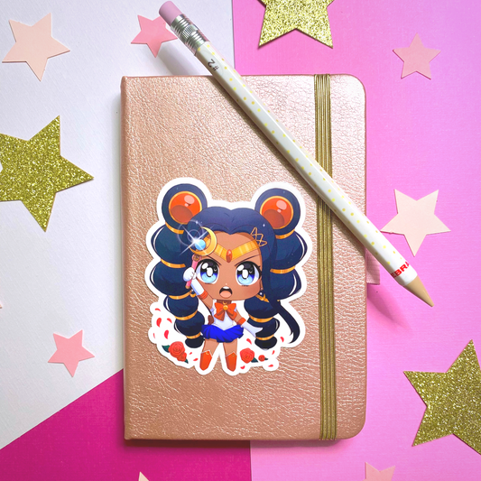 Black Sailor Moon Sticker